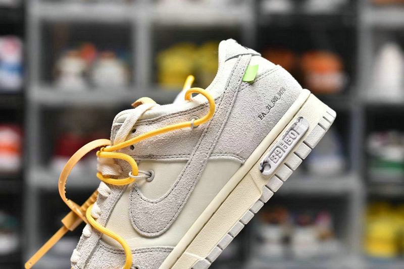 Nike Dunk Low & OW The 50 Gold